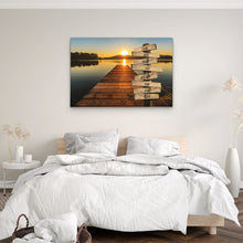 Charger l&#39;image dans la galerie, TOILE PERSONNALISÉE &quot;SUNLIGHT&quot;
