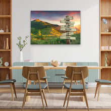 Charger l&#39;image dans la galerie, TOILE PERSONNALISÉE &quot;MONTAGNE DE SOLEIL&quot;
