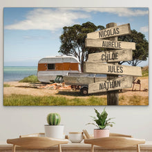 Charger l&#39;image dans la galerie, TOILE PERSONNALISÉE &quot;CAMPING-DAYS&quot;
