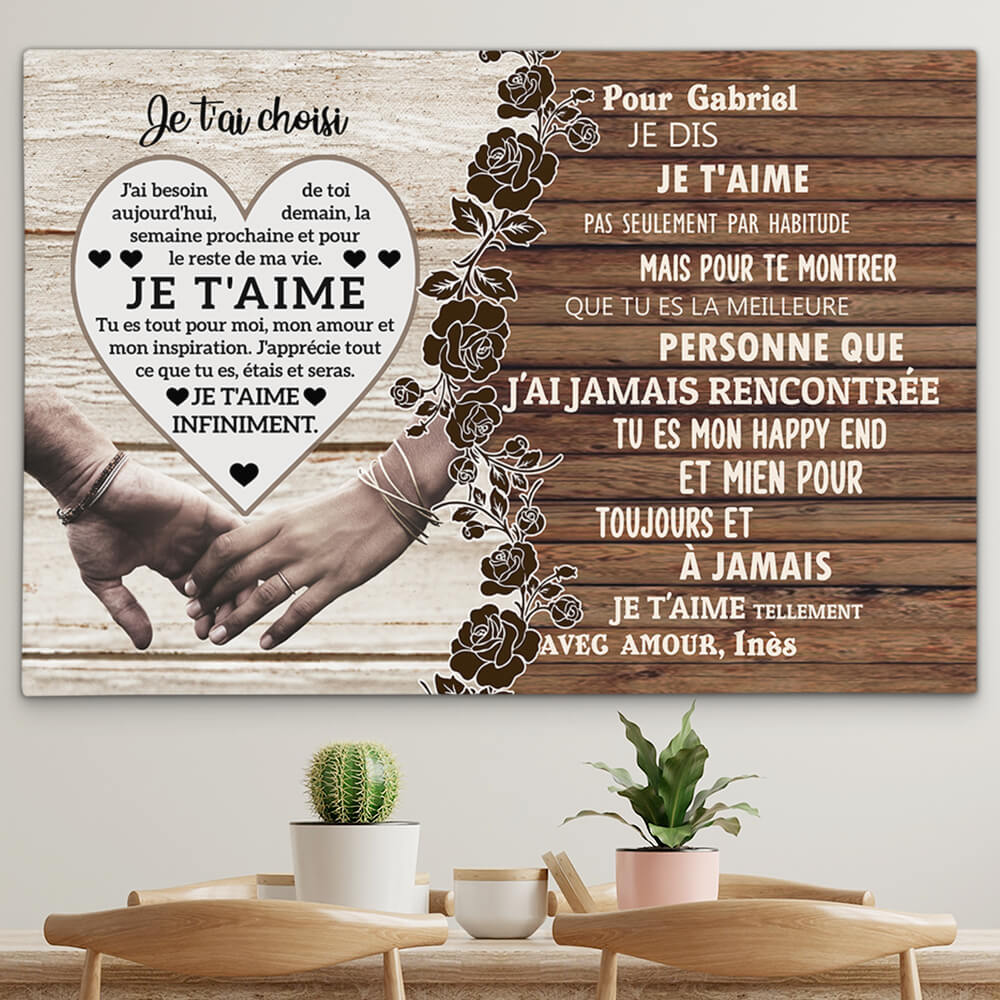 TOILE PERSONNALISÉE 