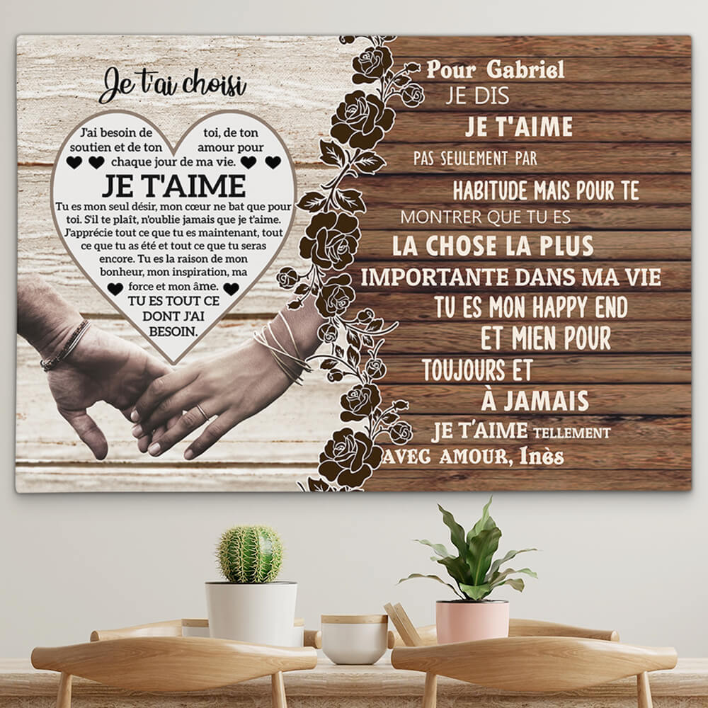 TOILE PERSONNALISÉE 