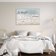 Charger l&#39;image dans la galerie, TOILE PERSONNALISÉE &quot;FAMILY-DREAM&quot;
