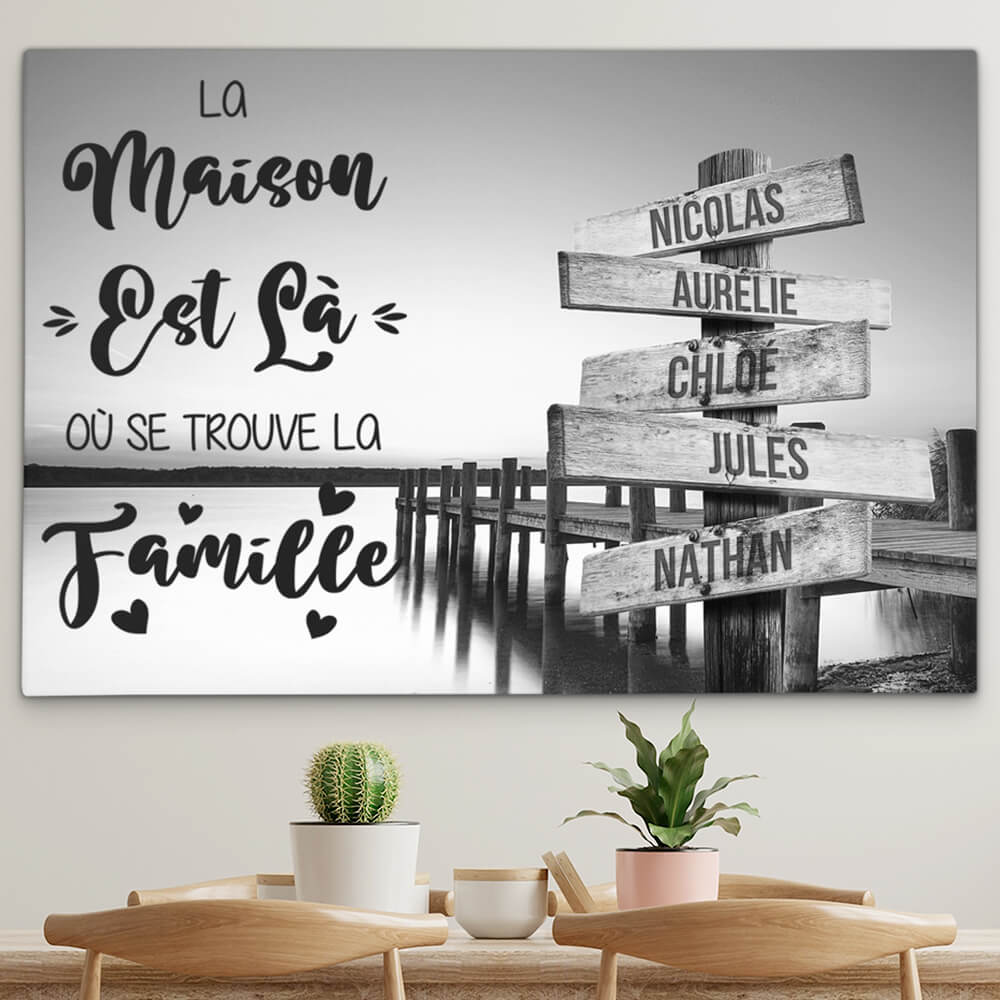 TOILE PERSONNALISÉE 